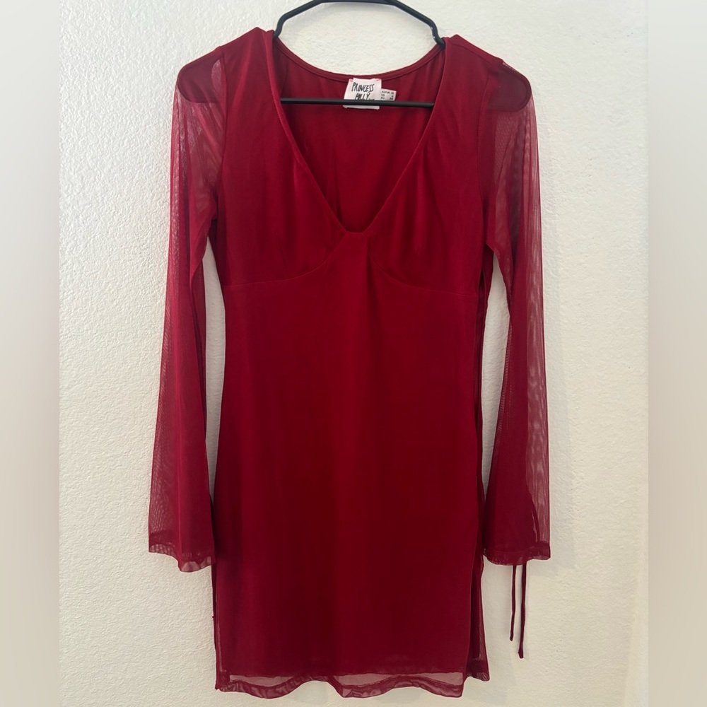 Princess Polly Howerton Long Sleeve Mini Dress